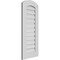 Ekena Millwork Arch Top Surface Mount PVC Gable Vent: Non-Functional, w/ 3-1/2"W x 1"P Standard Frame, 16"W x 36"H GVPAR16X3601SN - alternate 3
